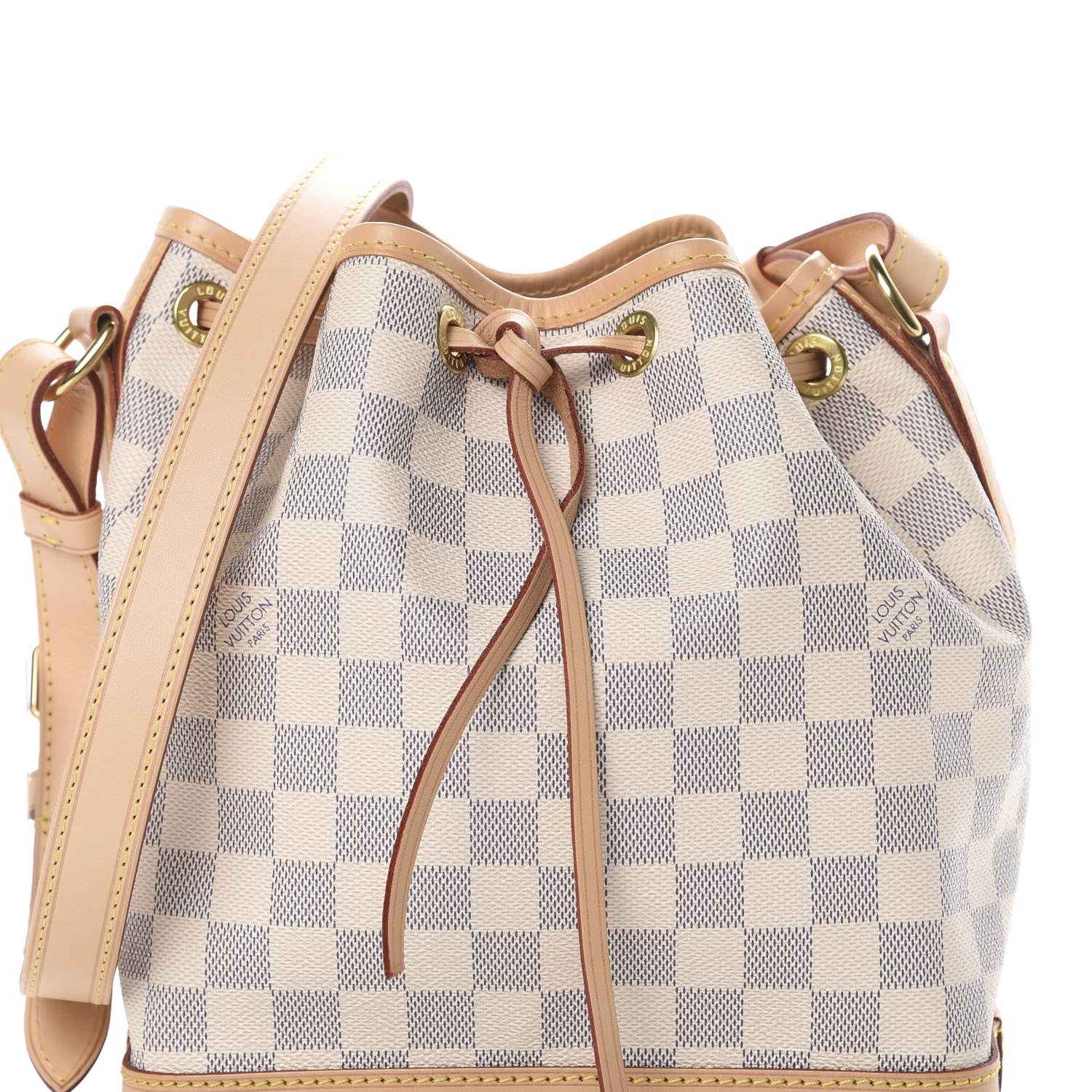 Louis Vuitton Damier Azur Noe BB 8 of 11