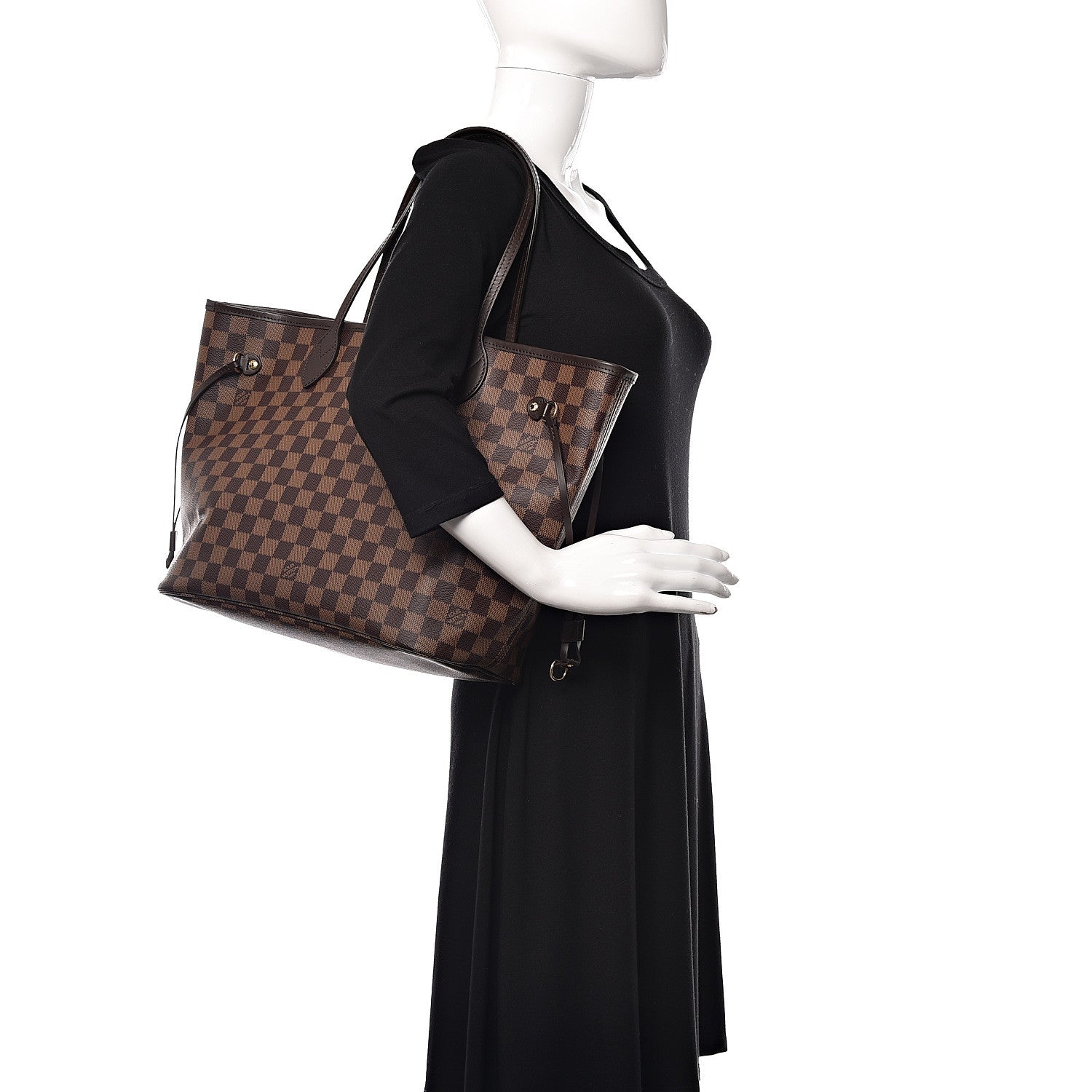 Louis Vuitton Damier Ebene Neo Neverfull MM 2 of 12