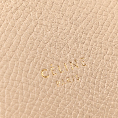 Celine Drummed Calfskin Mini Belt Bag Dune 6 of 12