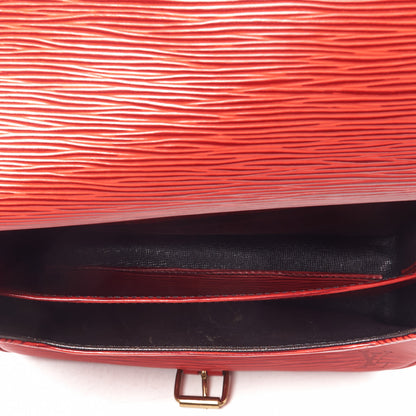 Louis Vuitton Epi Cartouchiere 22 Red 6 of 8