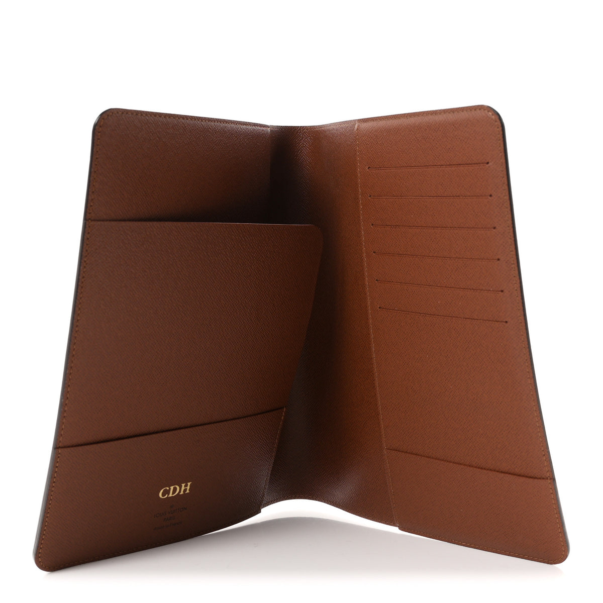 Monogram Desk Agenda Cover