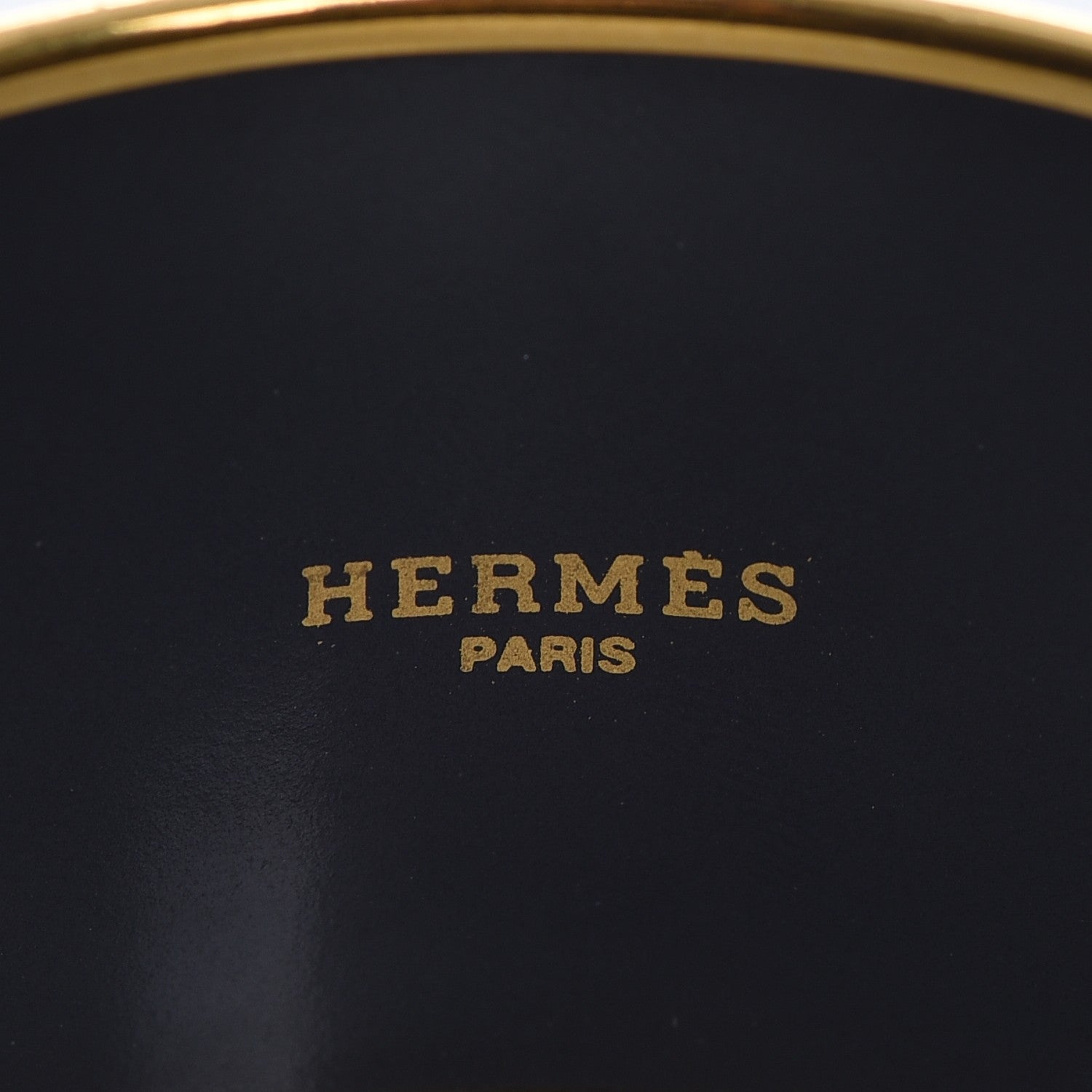 Hermes Enamel Printed Extra Wide Bracelet 65 4 of 5