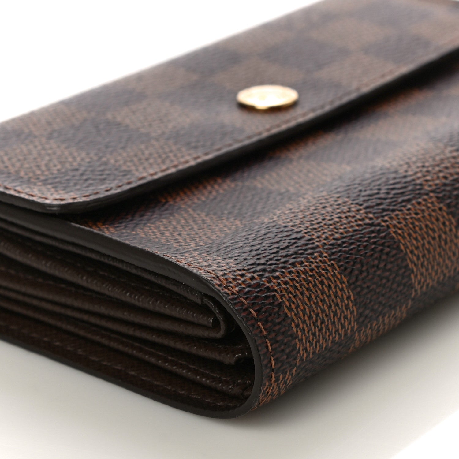 Louis Vuitton Damier Ebene Alexandra Wallet 9 of 10