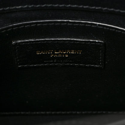 Saint Laurent Smooth Calfskin Manhattan Nano Shopper Tote Black 6 of 8