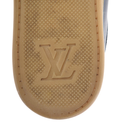Louis Vuitton Calfskin Heroes High Top Sneakers 8 Navy 6 of 12