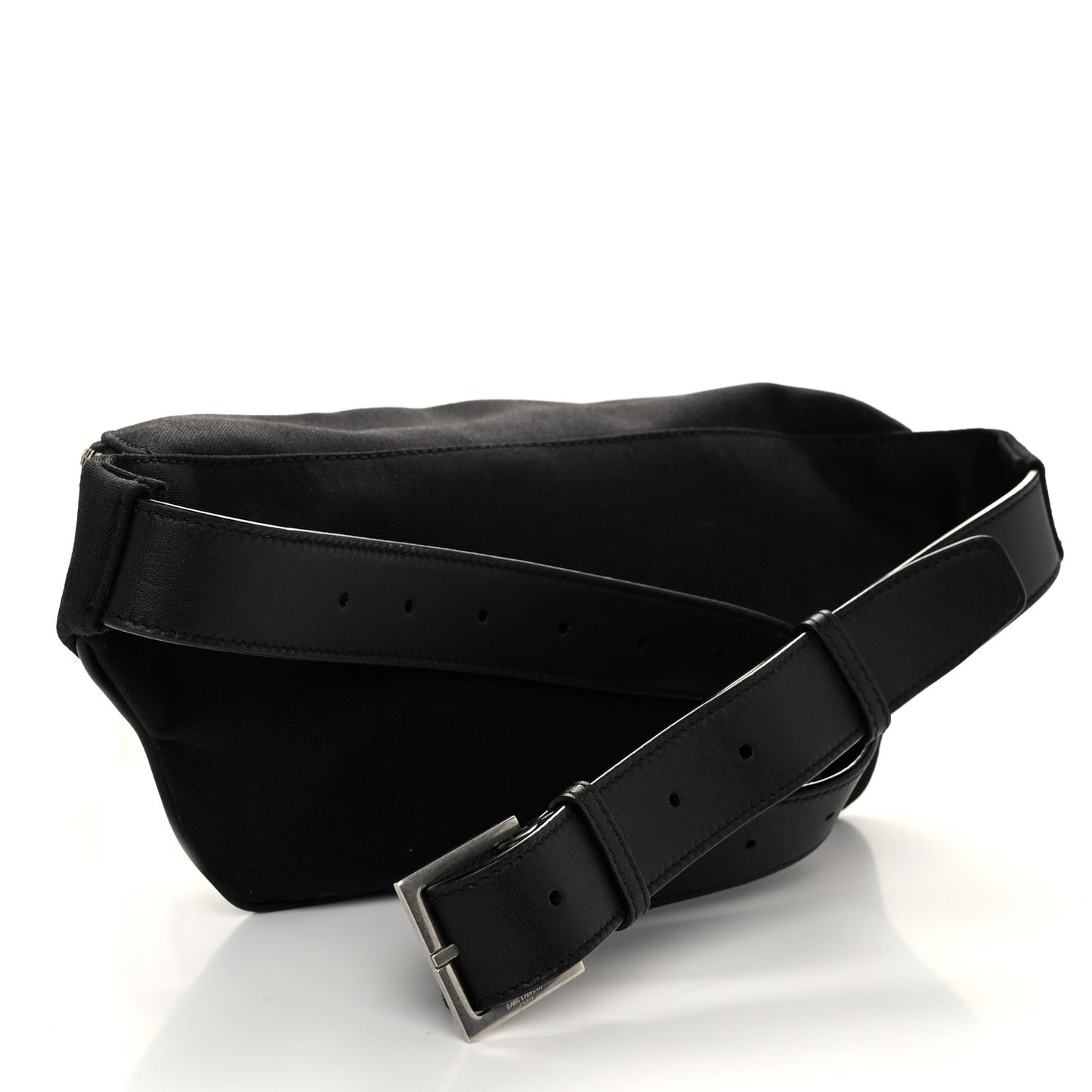 Canvas Monogram Belt Bag Black