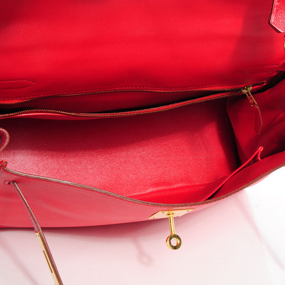 Hermes Gulliver Kelly Retourne 32 Rouge Vif 12 of 27