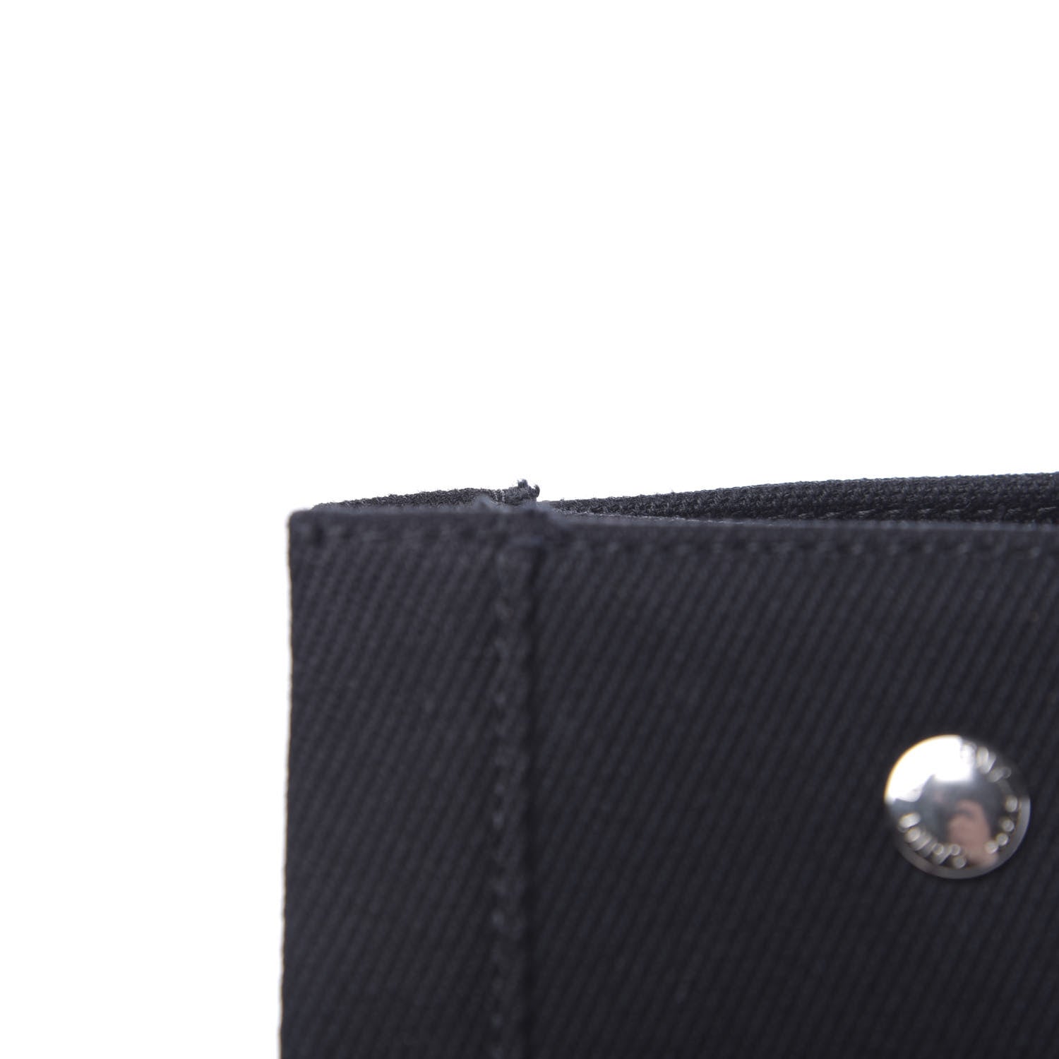 Saint Laurent Canvas Calfskin Rive Gauche North South Noe Tote Black White 6 of 10