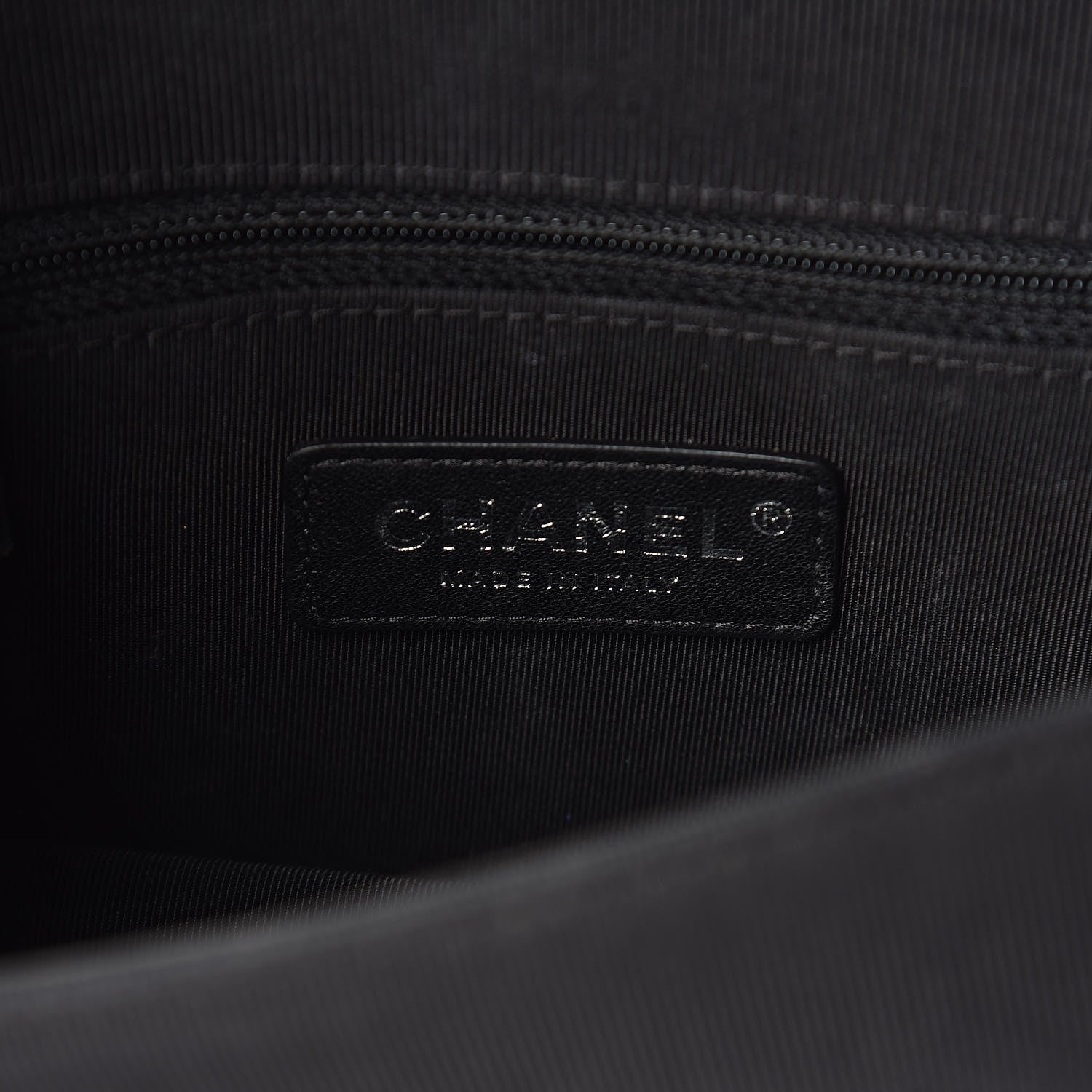 Chanel Lambskin Chevron Quilted Small Couture Flap Black Gold 8 of 10
