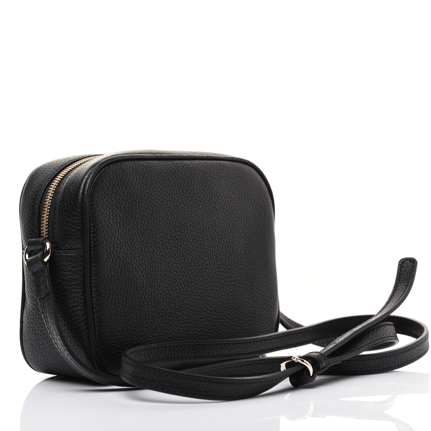 Gucci Pebbled Calfskin Small Soho Disco Bag Black 3 of 13