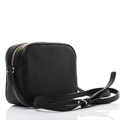 Gucci Pebbled Calfskin Small Soho Disco Bag Black 3 of 13