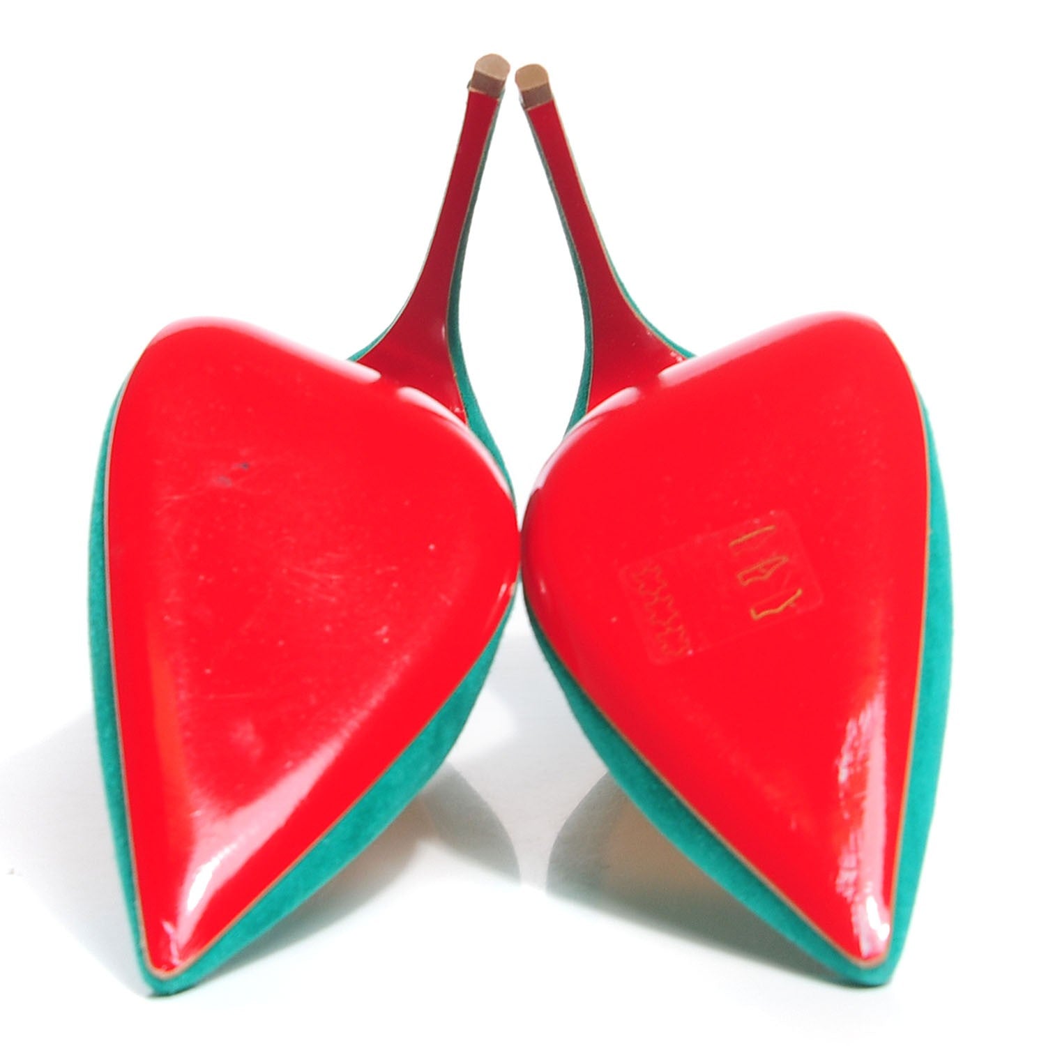 Christian Louboutin Suede So Kate 120 Pumps 36.5 Forest 5 of 6