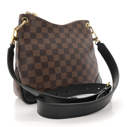 Louis Vuitton Damier Ebene Odeon PM Black 3 of 10