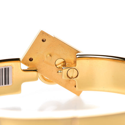 Hermes Enamel Clic Anneau Bracelet PM Rose Dragee 5 of 6