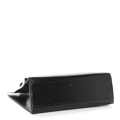 Versace Calfskin Tribute Tote Black 4 of 14