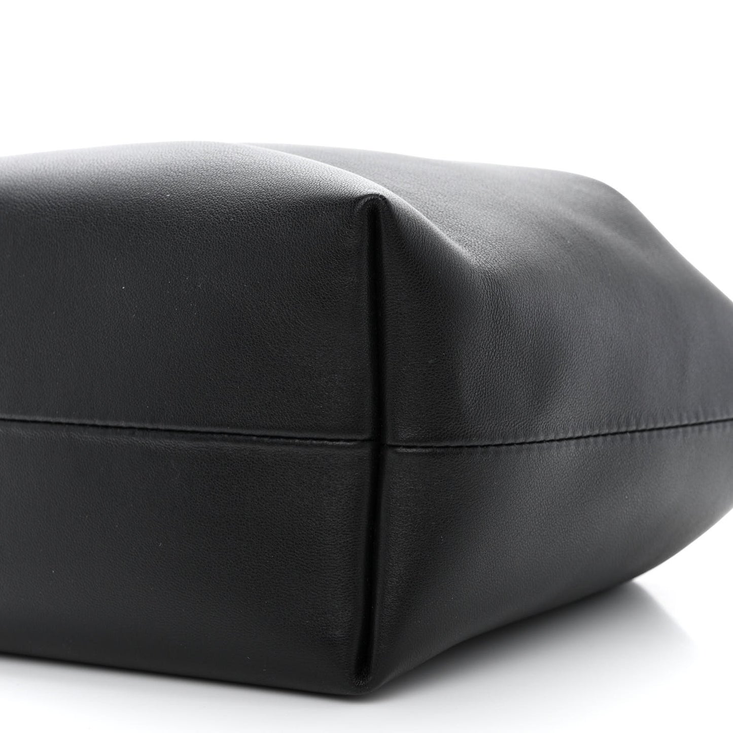 Nappa Small Carry Secrets Bucket Bag Black
