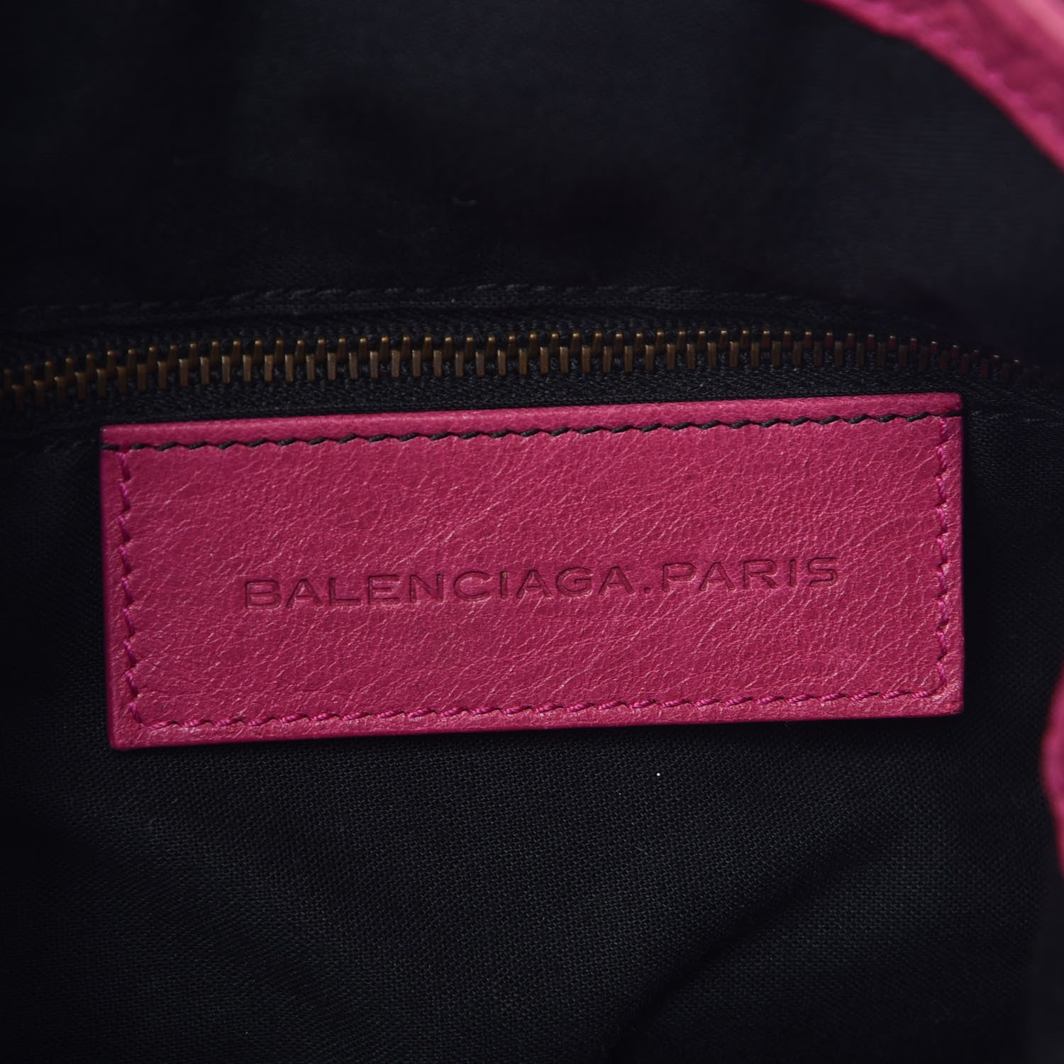 Balenciaga Agneau Classic Hardware Mini Pompon Cyclamen Fucsia 6 of 7