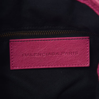 Balenciaga Agneau Classic Hardware Mini Pompon Cyclamen Fucsia 6 of 7