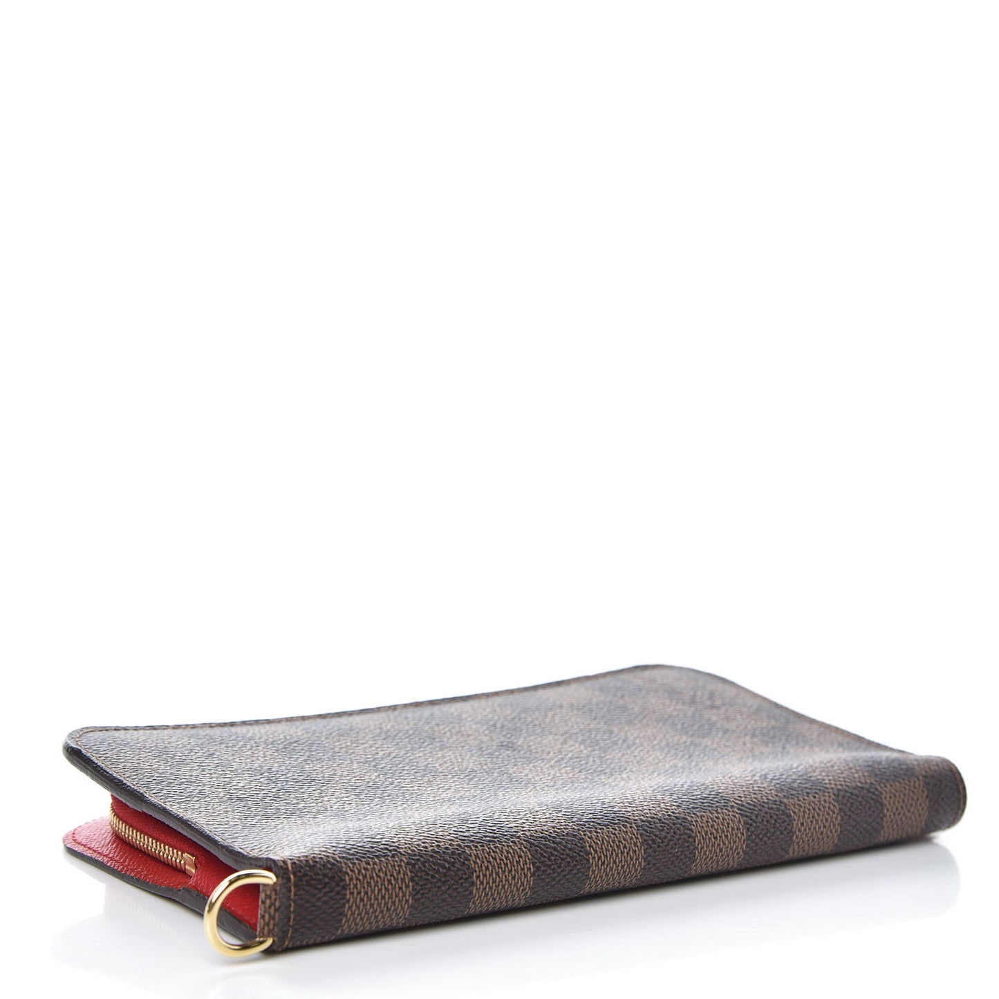 Damier Ebene Insolite Wallet Red