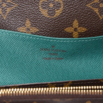 Louis Vuitton Monogram Emilie Wallet Vert 6 of 7