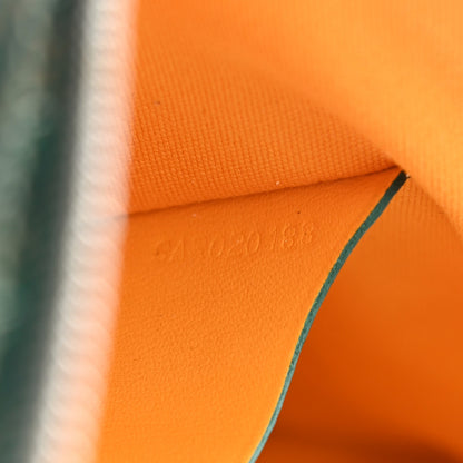 Goyard Goyardine Senat Pochette MM Green 7 of 7