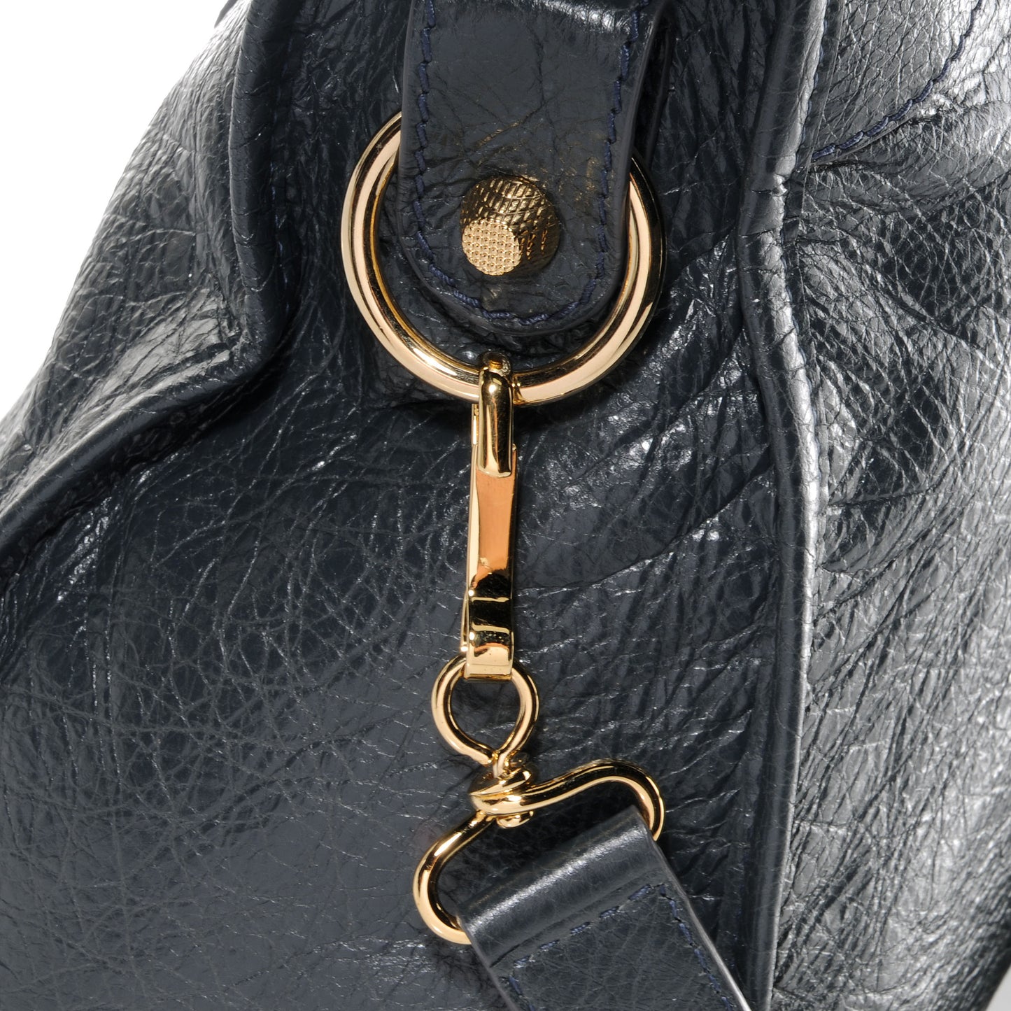 Agneau Giant 12 Gold Hardware City Black