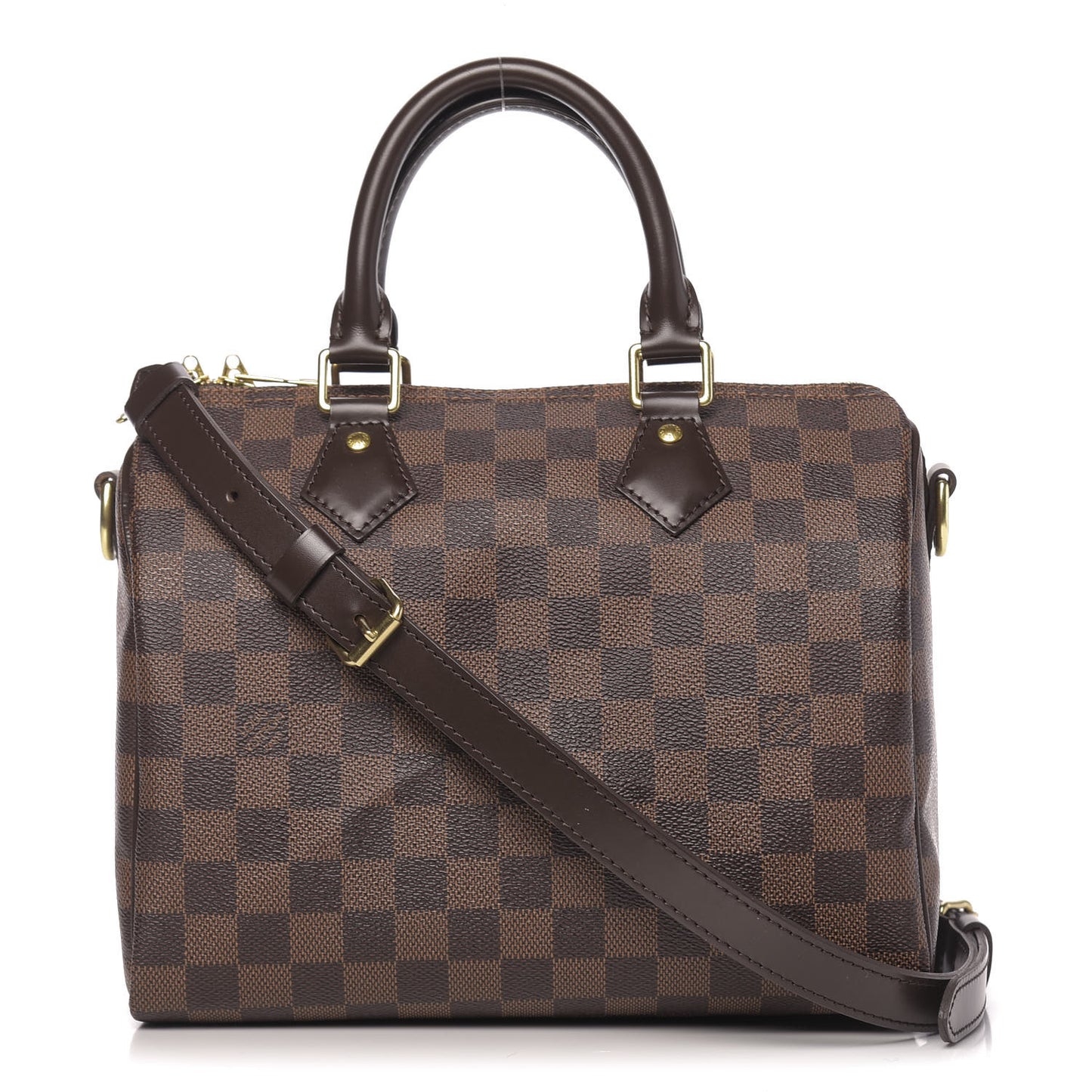 Damier Ebene Speedy Bandouliere 25