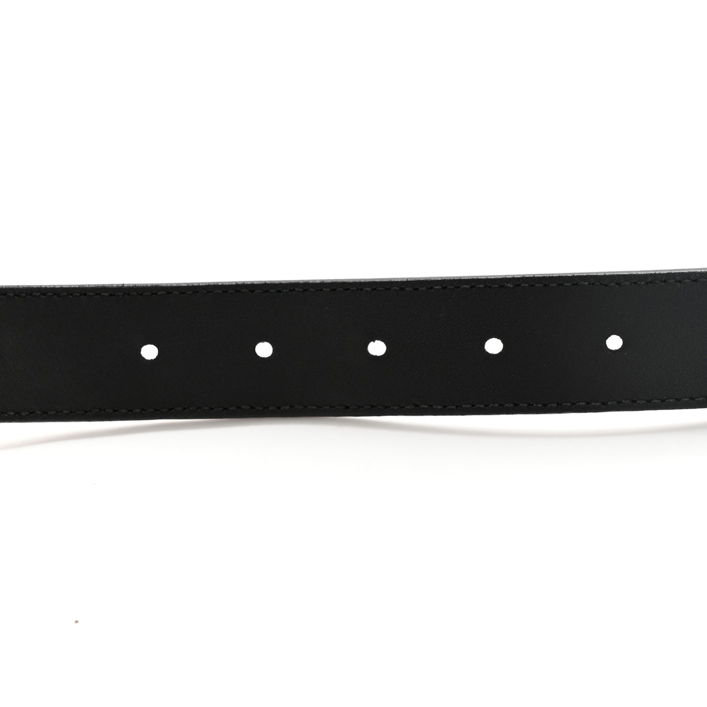 Moon Calfskin Double G 30mm Belt 70 28 Black