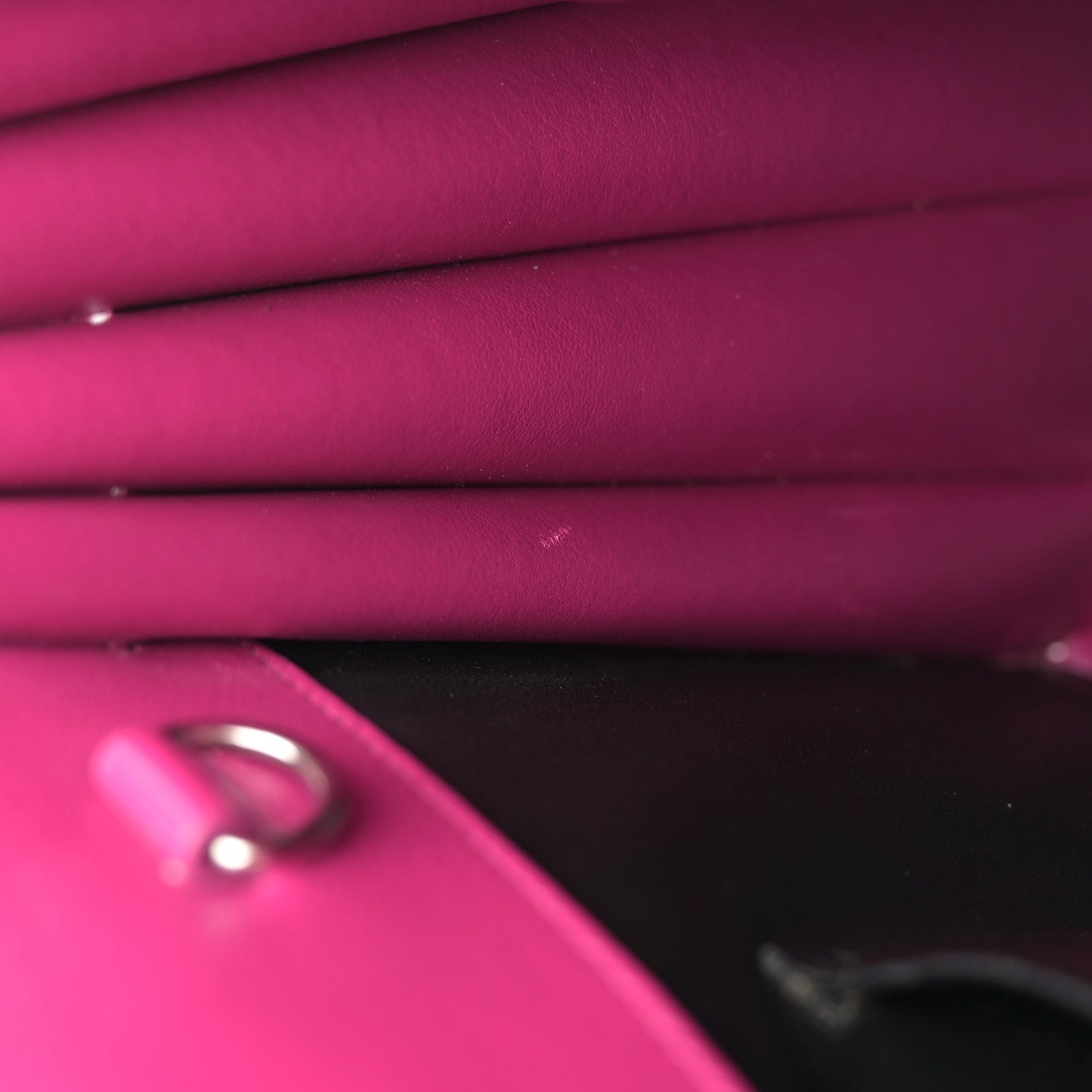 Saint Laurent Calfskin Baby Sac De Jour Fuchsia 11 of 12