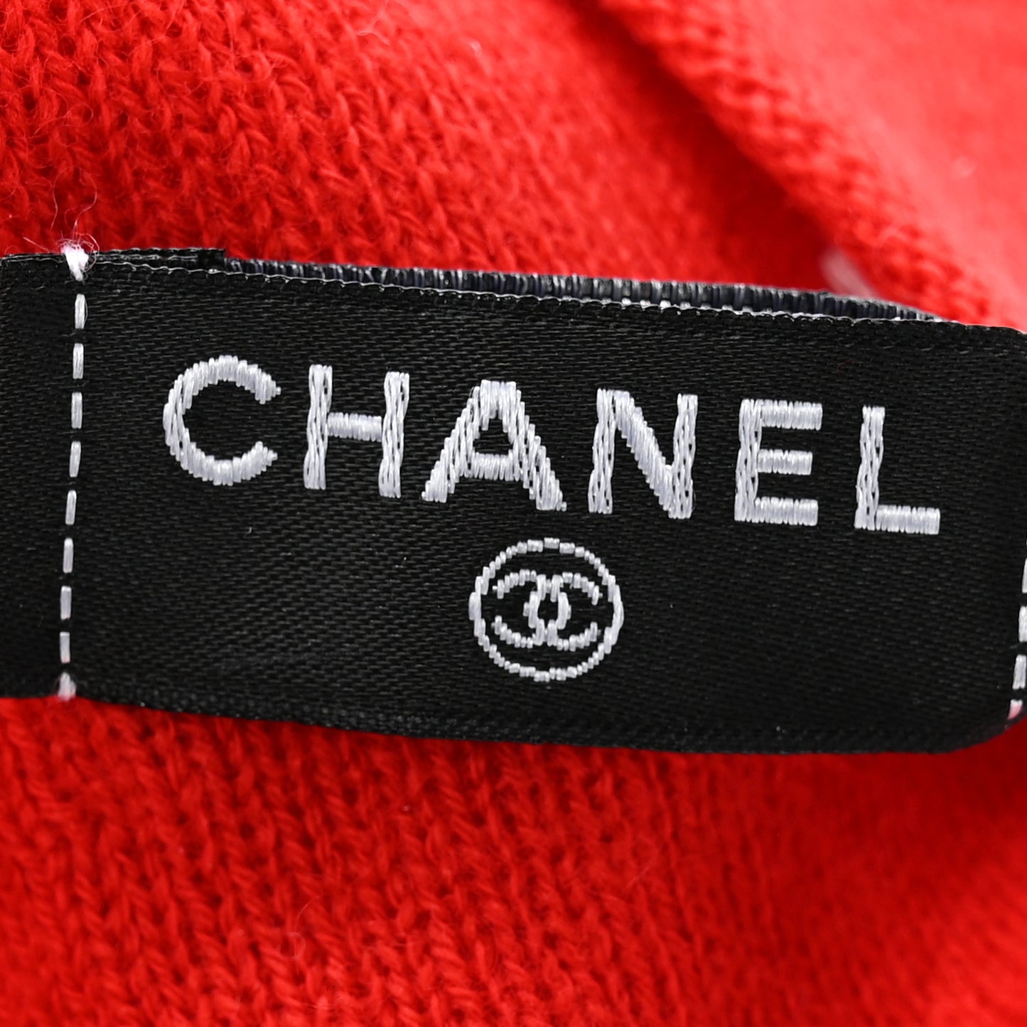 Cashmere Blend CC Beanie Hat Red