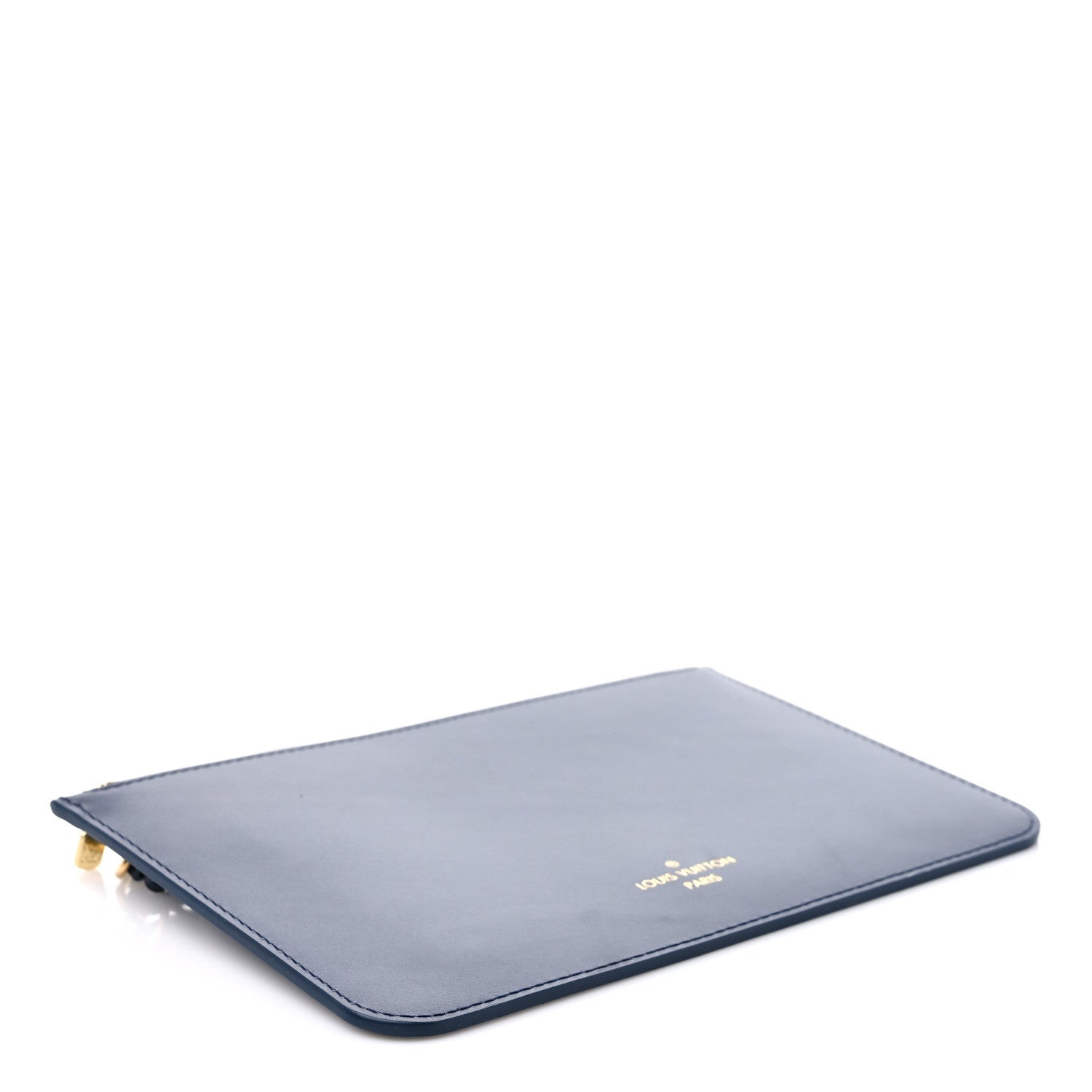 Louis Vuitton Monoglam Neverfull MM Pochette Blue 4 of 7