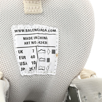 Balenciaga Mesh Nylon Womens Track Sneakers 40 White 7 of 7