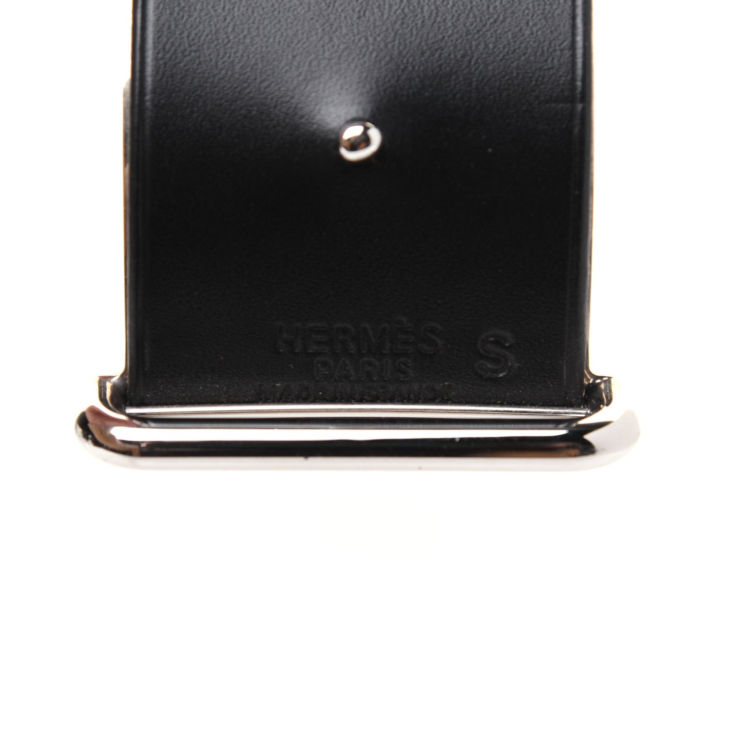 Hermes Chamonix Cuff Bracelet PM Black 4 of 13