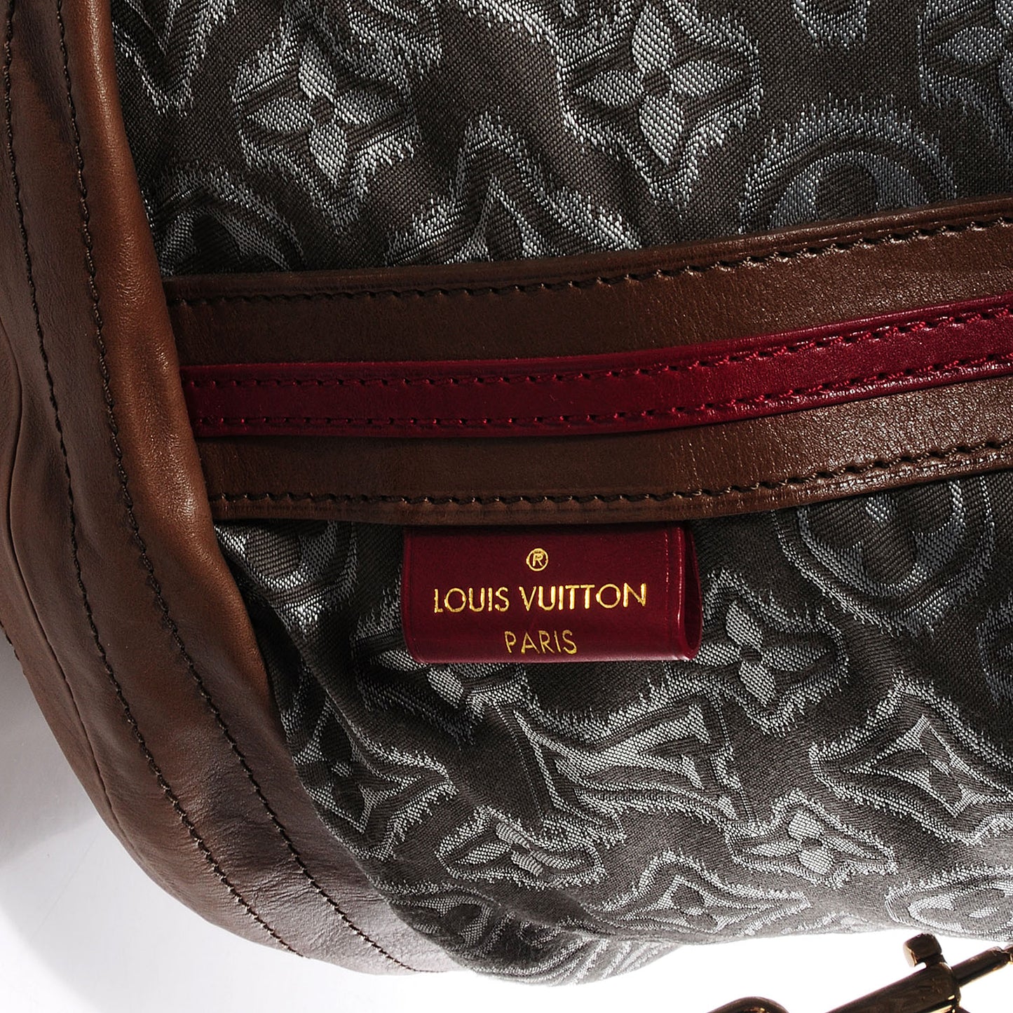 Jacquard Monogram Fabric Aviator Kaki