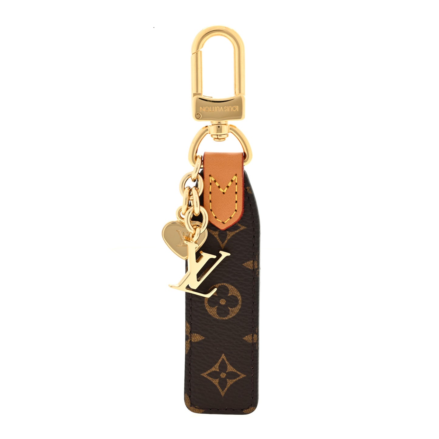 Monogram Slim Dragonne Bag Charm Key Holder