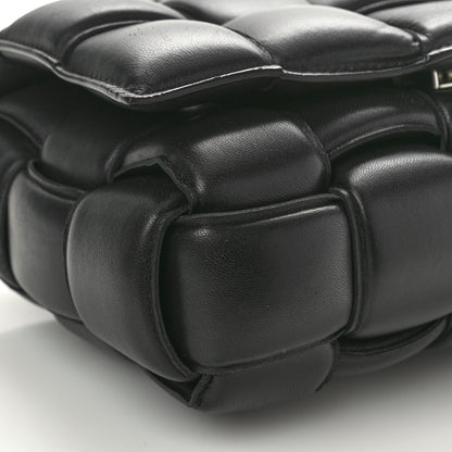 Bottega Veneta Nappa Maxi Intreccio Padded Cassette Crossbody Bag Black 9 of 10