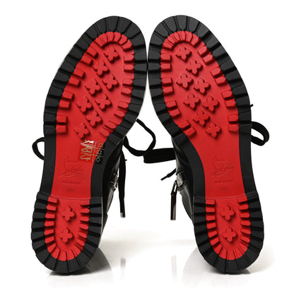 Christian Louboutin Calfskin Quilted En Hiver Boots 36.5 Black 7 of 9