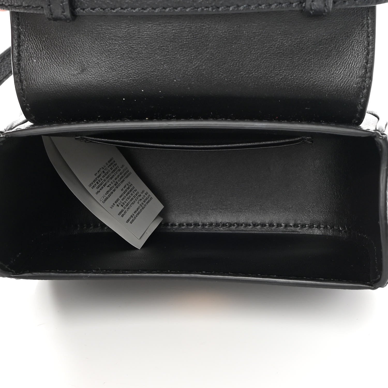 Versace Grained Calfskin Mini La Medusa Bag Black 5 of 11
