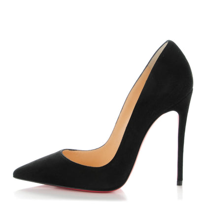 Christian Louboutin Suede So Kate 120 Pumps 35 Black 1 of 8