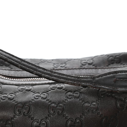 Gucci Guccissima Large Bree Hobo Dark Brown 11 of 12