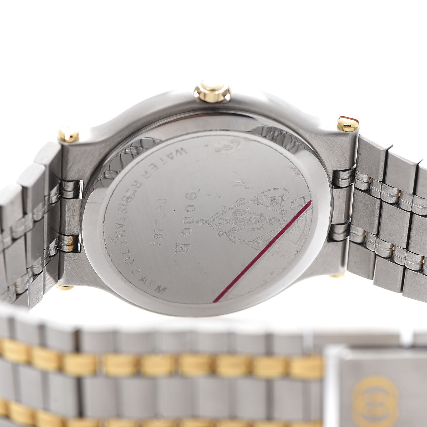 Gucci Stainless Steel 32mm 9000M Quartz Watch Gold 5 of 5