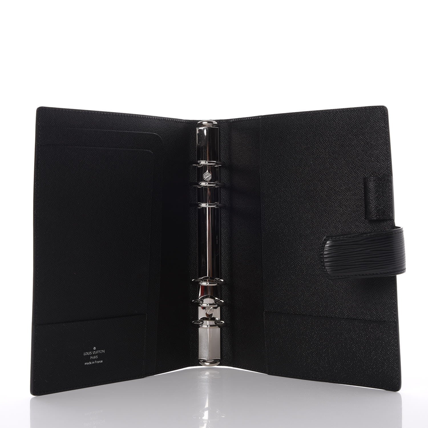 Louis Vuitton Epi Large Ring Agenda Black 5 of 6