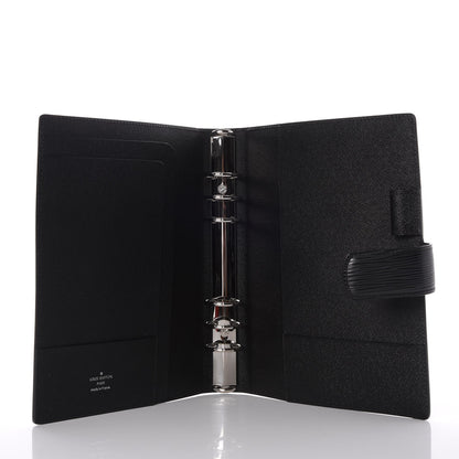 Louis Vuitton Epi Large Ring Agenda Black 5 of 6