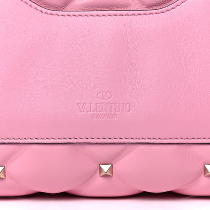 Valentino Garavani Nappa Medium Candystud Top Handle Bag Absolute Disco Pink 10 of 27