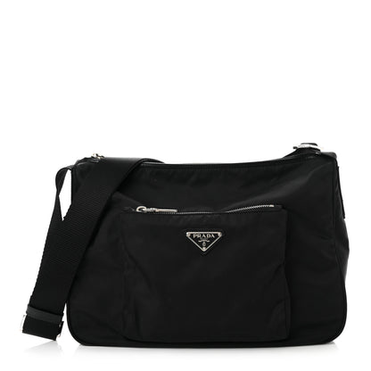 Prada Nylon Crossbody Bag Black 1 of 12