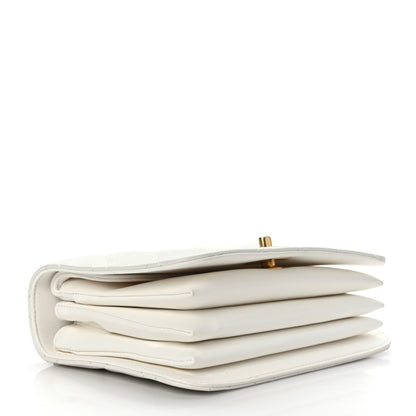 Chanel Caviar Quilted Small Top Handle Flap White 4 of 10