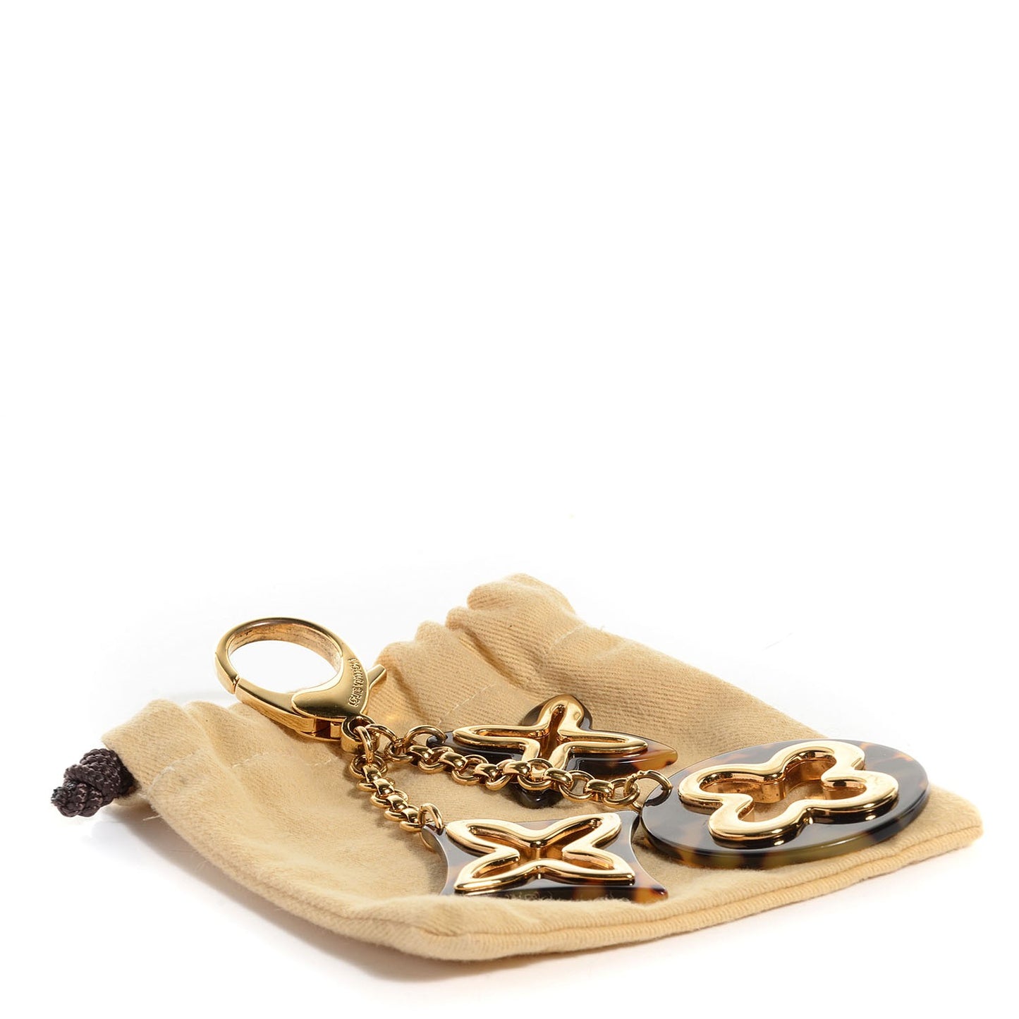 Insolence Bag Charm Ecaille