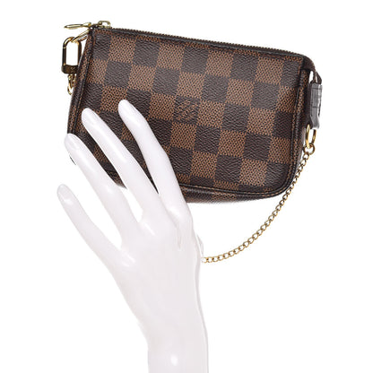 Louis Vuitton Damier Ebene Mini Pochette Accessories 2 of 7