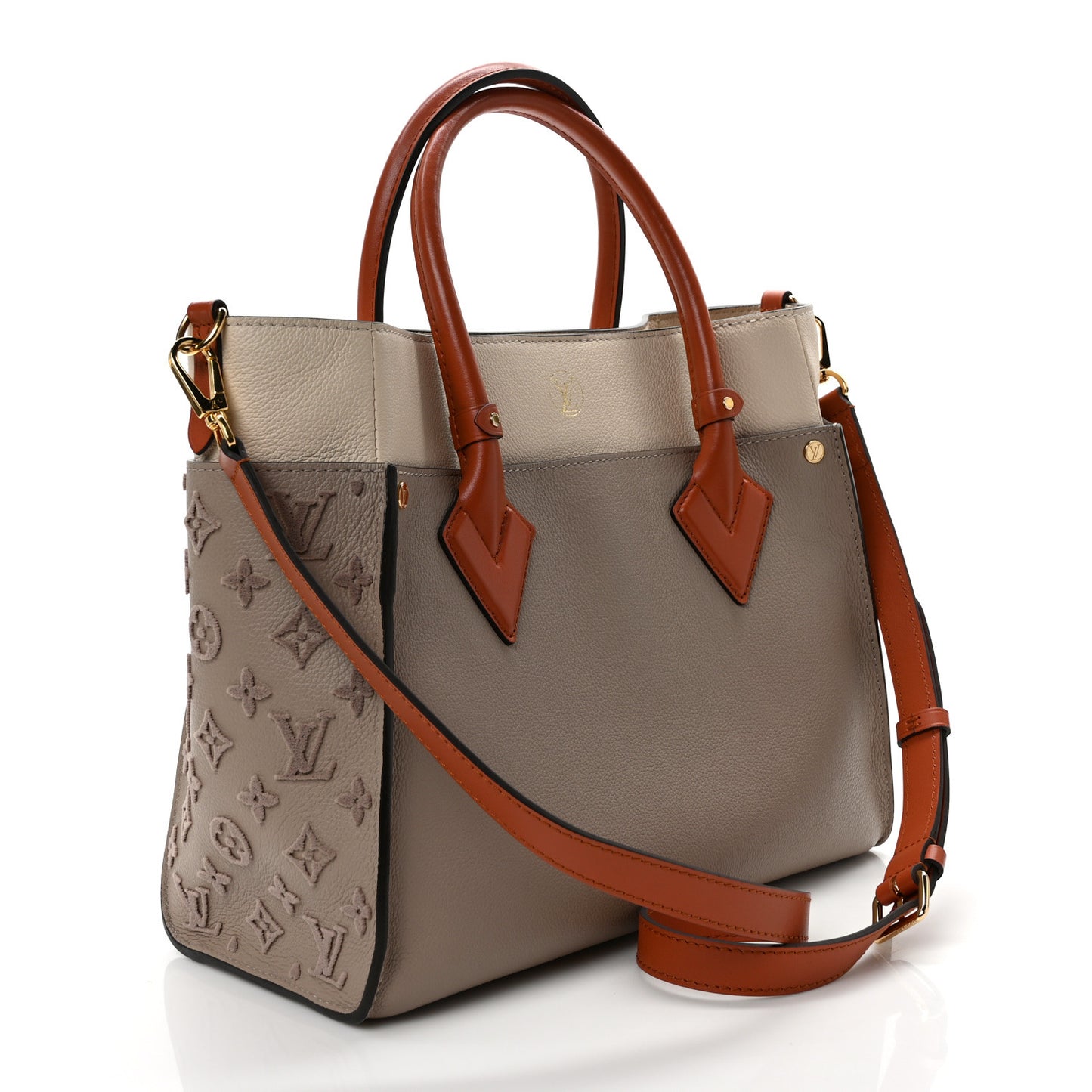 Calfskin Monogram Tufting On My Side Galet