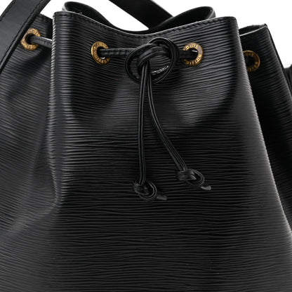 Louis Vuitton Epi Petit Noe Black 7 of 11
